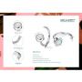 Dainty Hug Hoops Earrings 925 Sterling Silver Created Gemstone Huggie Hoops Earrings Synthetic Fire Opal/Turquoise/Moonstone/CZ Tiny Hoop Earrings for Women Half Hoop Earrings & Minimalist Design