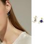 Weird Earrings Aesthetic Earrings Cute Earrings Cool Earrings Face Earrings Star and Moon Earrings Drop Dangle Earrings for Girls and Women