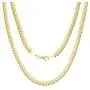 Nuragold 14k Yellow Gold 4mm Solid Miami Cuban Link Chain Pendant Necklace, Mens Jewelry Lobster Clasp 18'' 20'' 22'' 24'' 26'' 28'' 30'' Nuragold 14k Yellow Gold 4mm Solid Miami Cuban Link Chain Pendant Necklace, Mens Jewelry Lobster Clasp 18'' 20'' 22'' 24'' 26'' 28'' 30''