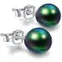 Sterling Silver Pearl Earrings Hypoallergenic Studs Round Ball Pearl Earrings White Button Pearl Beads Earrings Piercing Earrings Gift for Women,Girls Sterling Silver Pearl Earrings Hypoallergenic Studs Round Ball Pearl Earrings White Button Pearl Beads Earrings Piercing Earrings Gift for Women,Girls