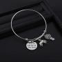 ENSIANTH Life is Better On The Farm Bracelet Farmer Gift Farm Lover Gift Crops Pendant Jewelry Ranch Gift