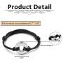 Sunligoo Urn Bracelet for Ashes Adjustable Circle of Life Eternity Memorial Bracelets Cremation Jewelry for Mens Womens