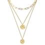 CLASSYZINT Gold Coin Necklace for Women Chain Layered Pendant Necklaces Trendy Necklace Jewelry …