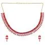 Efulgenz Indian Bollywood Gold Plated Crystal Rhinestone CZ Wedding Bridal Choker Necklace Earring Jewellery Set Efulgenz Indian Bollywood Gold Plated Crystal Rhinestone CZ Wedding Bridal Choker Necklace Earring Jewellery Set