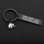 MAOFAED Elephant Gift Elephant Lover Gift Always Remember You are Stronger Braver Smarter & More Loved Than You Think Inspiration Gift for Friend