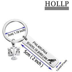 HOLLP IASIP Inspired Jewelry Funny TV Show Attorney Lawyer Gift Philadelphia School of Bird Law Charlie Kellys Bird Law Keychain