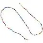 KELITCH Eyeglass Chains for Mask Rainbow Chains Necklace for Women Boho Jewelry Letter Choker Fashion Collares Necklaces Sunglass Chains