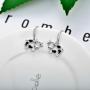 WINNICACA Mom Gifts Cow Earrings for Women 925 Sterling Sivler Dangle and Stud Earrings Jewelry Gift for Birthday Mothers Day