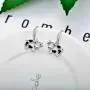 WINNICACA Mom Gifts Cow Earrings for Women 925 Sterling Sivler Dangle and Stud Earrings Jewelry Gift for Birthday Mothers Day