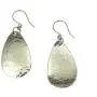 Small Hammered Aluminum Silver-tone Tear Drop Earrings By John S Brana Handmade Jewelry Hypoallergenic Small Hammered Aluminum Silver-tone Tear Drop Earrings By John S Brana Handmade Jewelry Hypoallergenic