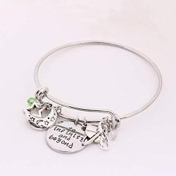 HANRESHE Bangle Jughead Adjustable DIY Bracelet Message Charm Expandable Wire Bangle Bracelet