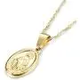 Finrezio 14K Gold-Plated Catholic Christian Jewelry Cross and Virgin Mary Pendant Necklace for Women Multilayer Necklace Set Finrezio 14K Gold-Plated Catholic Christian Jewelry Cross and Virgin Mary Pendant Necklace for Women Multilayer Necklace Set