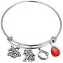 CENWA Vampire Girl Charm Bracelet Vampire Fans Gift Halloween Jewelry
