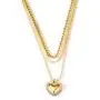ARZASGO Dainty Heart Necklace, 18K Gold Plated Heart Choker Adjustable Length Necklace Pendant Jewelry Gift for Women Girls ARZASGO Dainty Heart Necklace, 18K Gold Plated Heart Choker Adjustable Length Necklace Pendant Jewelry Gift for Women Girls