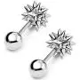 Aroncent 10 PCS Stainless Steel Men Women Ear Stud Earring Huggies Piercing Spike Rivet Cone Taper Silver Aroncent 10 PCS Stainless Steel Men Women Ear Stud Earring Huggies Piercing Spike Rivet Cone Taper Silver