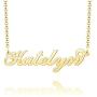 Casa De Novia Cusrsive Name Pendant Necklace Personalized Gift Custom Jewelry for Women Mom Men Girls Boys