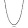 MOWOM 4.0mm Wide Silver Color Mens Chain Necklace for Women Boys Kids Water Resistant Stainless Steel Snake Men Necklace Chain Link Necklace Thin (14-40 Inches Long) MOWOM 4.0mm Wide Silver Color Mens Chain Necklace for Women Boys Kids Water Resistant Stainless Steel Snake Men Necklace Chain Link Necklace Thin (14-40 Inches Long)