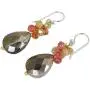 NOVICA Quartz Silver Plated Beaded Hook Earrings Spring Garden NOVICA Quartz Silver Plated Beaded Hook Earrings Spring Garden