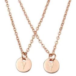 Pinsong Character Letter Necklace DIY Choker Chain, Collarbone Chain, Simple Female Design