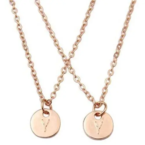 Pinsong Character Letter Necklace DIY Choker Chain, Collarbone Chain, Simple Female Design