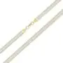 .925 Two Tone Sterling Silver 4.5MM or 5.5MM Flexible Flat Magic Herringbone Chain Necklace