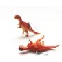 Mountainer 4 Pairs Cute Dinosaur Animals Drop Earrings Punk Party Cool Earrings for Women Girl Funny Jewelry Creative Gift