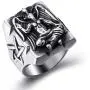 Elfasio Stainless Steel Ring for Men Satanic Baphomet Goat Satan Demon Devil Leviathan Cross Pentagram Rings Symbol Vintage Jewelry Elfasio Stainless Steel Ring for Men Satanic Baphomet Goat Satan Demon Devil Leviathan Cross Pentagram Rings Symbol Vintage Jewelry