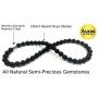 Auras by Osiris Beaded Necklaces for Men Healing Crystal Protection Stone Mens Necklaces Handmade in USA by Master Shaman