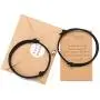 Tarsus Magnetic Couple Bracelet Set Vows of Eternal Love Jewelry Gifts for Couple Bestfriend