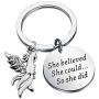 SEIRAA Inspirational Phoenix Bracelet She Belived She Could So She Did Phoenix Bird Jewelry
