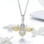 Insect Charm 925 Sterling Silver bee,Butterfly, Dragonfly, Animal Charms Fit on 3mm Pandora Snake Chain Bracelet