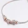 Silver Best Friend Bracelet for Women - Adjustable Bracelets with Dice Diamond Fashion Jewelry Birthday Gifts for Women Girls Silver Best Friend Bracelet for Women - Adjustable Bracelets with Dice Diamond Fashion Jewelry Birthday Gifts for Women Girls