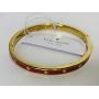 Kate Spade New York Bangle Bracelet (Spot The Spade Red O0RU2565)