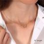 2Pcs Zodiac Necklace for Women 12 Constellation Necklace Zodiac Sign Horoscope Necklaces Zodiac Jewelry Gift
