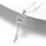 Sterling Silver Celtic Jewelry for Women, Love Knot Irish Key Pendant Necklace Christmas Gifts for Her Sterling Silver Celtic Jewelry for Women, Love Knot Irish Key Pendant Necklace Christmas Gifts for Her