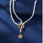 Blufly Boho Layered Medallion Coin Pendant Necklace Gold Lariat Circle Pearl Choker Necklaces Aphrodite Necklace Chain Jewelry for Women and Girls Blufly Boho Layered Medallion Coin Pendant Necklace Gold Lariat Circle Pearl Choker Necklaces Aphrodite Necklace Chain Jewelry for Women and Girls
