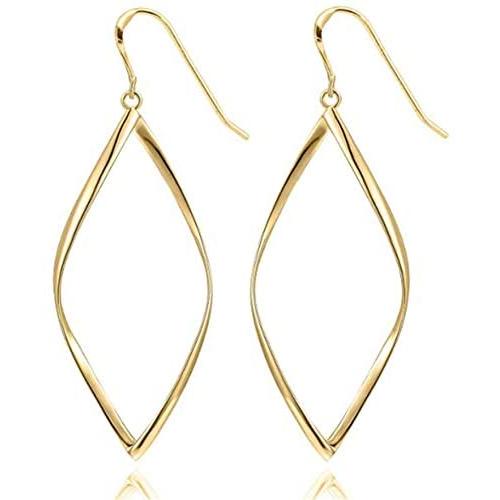 Geometric Rhombus Fashion Dangle Earrings Jewelry Gift for Women Girls Statement temperament Wild Earrings