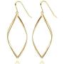 Geometric Rhombus Fashion Dangle Earrings Jewelry Gift for Women Girls Statement temperament Wild Earrings