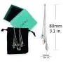 SBLING Platinum-Plated Color Change Multi-Teardrop Earrings Made with Aurora Borealis Swarovski Crystals SBLING Platinum-Plated Color Change Multi-Teardrop Earrings Made with Aurora Borealis Swarovski Crystals