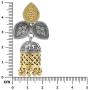 Aheli Pretty German Oxidized Jhumki Earrings Indian Wedding Traditional Bollywood Ethnic Fashion Jewelry for Women