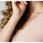 Miabella 18K Gold Over Sterling Silver Italian Solid 4mm Flat Snake Dome Herringbone Chain Link Bracelet for Women Men 6.5, 7, 7.5, 8, 8.5 Inch, 925 Italy Miabella 18K Gold Over Sterling Silver Italian Solid 4mm Flat Snake Dome Herringbone Chain Link Bracelet for Women Men 6.5, 7, 7.5, 8, 8.5 Inch, 925 Italy