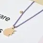 Onnea Cute Unicorn With Purple Bling Heart Charm Pendant Necklace for Girls Onnea Cute Unicorn With Purple Bling Heart Charm Pendant Necklace for Girls