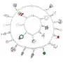 Advent Calendar Set ''Christmas Cheer'' 22 Charms with 1 Bracelet and 1 Necklace