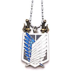 HBSWUI TV Movies Show Original Design Quality Anime Cosplay Jewelry Cartoons Metal Attak Titan pendant Necklace Gifts for Men Woman