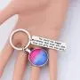 UJIMS Bisexual Pride Gift Rainbow Pride Charm Keychain Bisexual Jewelry for Women Man Bi Pride Key Ring Bisexual Flag Pride Gift UJIMS Bisexual Pride Gift Rainbow Pride Charm Keychain Bisexual Jewelry for Women Man Bi Pride Key Ring Bisexual Flag Pride Gift