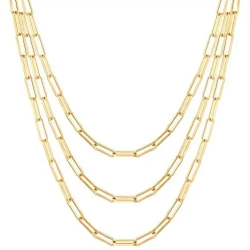 EASYSO Dainty Choker Necklace Chains for Women, 14K Gold Plated Simple Snake Chain Herringbone Necklace Simple Jewelry for Women EASYSO Dainty Choker Necklace Chains for Women, 14K Gold Plated Simple Snake Chain Herringbone Necklace Simple Jewelry for Women