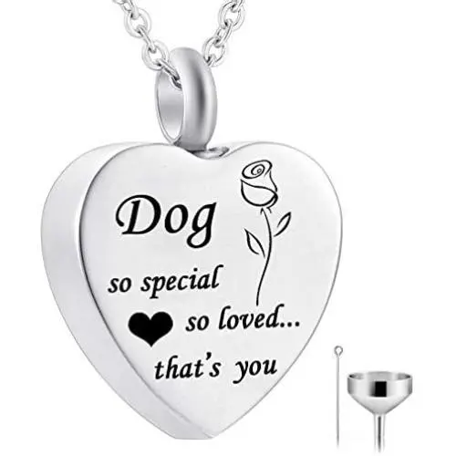 HQ So Special, So Loved, Thats You. Cremation Jewelry Heart Urn Pendant Rose Flower Necklace Memorial Ash Keepsake & Free Fill kit HQ So Special, So Loved, Thats You. Cremation Jewelry Heart Urn Pendant Rose Flower Necklace Memorial Ash Keepsake & Free Fill kit
