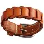 Xusamss Punk Buckle Bangle Weave Pu Leather Bracelet,7''-8'' Xusamss Punk Buckle Bangle Weave Pu Leather Bracelet,7''-8''