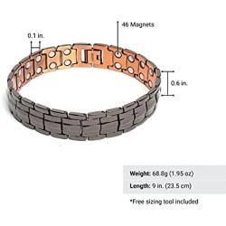 Magnetic Copper Bracelet For Energy and Pain Relief Copper Bracelet with Magnets Bracelet with Magnets for Energy