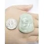 Dahlia Dragon/Phoenix Jade Pendant Necklace Genuine Certified Grade A Jadeite, 12'' to 24'' Cord Dahlia Dragon/Phoenix Jade Pendant Necklace Genuine Certified Grade A Jadeite, 12'' to 24'' Cord